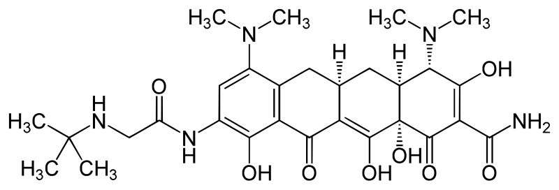 File:Tigecycline structure.svg