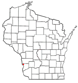 Location of Freeman, Wisconsin
