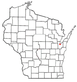 Vị trí trong Quận Brown, Wisconsin