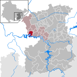 Läget för kommunen Wilhelmsdorf i Saale-Orla-Kreis