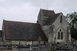 Skyline of Bruyères-sur-Fère