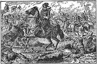 Death of Gustavus Adolphus at Lutzen