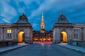Palácio de Christiansborg, Copenhague, Dinamarca (definição 4 545 × 3 000)