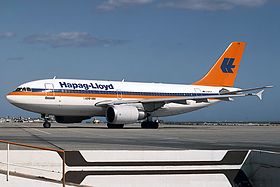 D-AHLB, l'appareil impliqué dans l'accident, ici à l'aéroport de Faro en 1992.