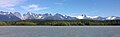 Sinclair Mountain to left, glaciated "Selby" (6,330 ft, 1,929 m) to right.