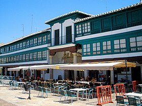 Entrada do Curral de Comédias, na Plaza Mayor