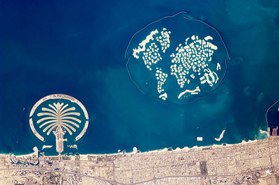 Pulau-pulau buatan di Dubai, Uni Emirat Arab