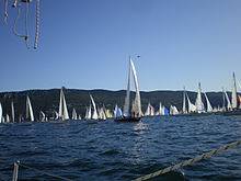 Barcolana is the largest regatta in the world. Barcolana41.JPG