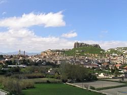 View of Borja, the town that gives its name to the comarca