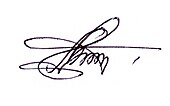 signature de Budag Budagov