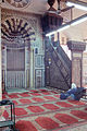 Mihrab und Minbar in der Moschee