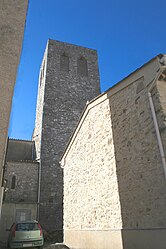 The bell tower of Causses-et-Veyran