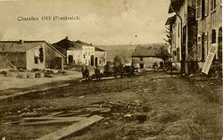 Skyline of Chazelles-sur-Albe