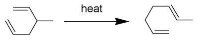 L'arranjament de Cope del 3-metil-1,5-hexadiè