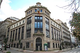 Casa de Correos y Telégrafos de Vigo.