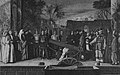 Die Gartenlaube (1892) b 384.jpg Gruppe aus dem Stieldorfer Passionsspiel: Die Kreuztragung