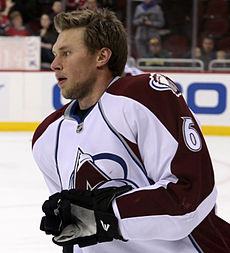 Johnson v dresu Colorado Avalanche (2014)