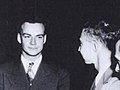Richard Feynman a Robert Oppenheimer (asi 1943)