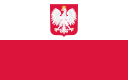 Handelsflagge von Polen