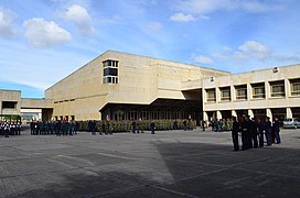 Formación antes de una ceremonia.