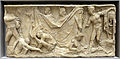Уламок давньоримського саркофага 3 ст. н.е. з міфологічною сценою
