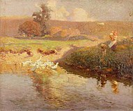 アヒルの池　(1903)