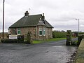 Geilsland Lodge and main entrance. In 2011 this building was set on fire by one of the pupils at Geilsland and later renovated to a modern standard.