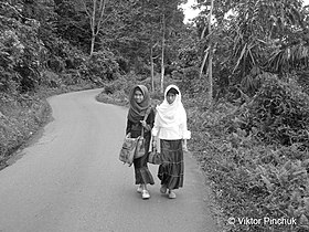 Girlfriends (Samosir Island, Indonesia, 2013) Photo taken on a Papuan expedition