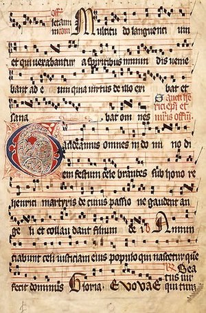 Graduale Aboense, hymn book of Turku, Finland....