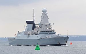 HMS Duncan år 2016¨