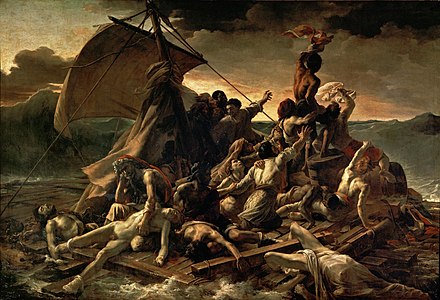 El rai de la Medusa (1819), de Théodore Géricault. Museu del Louvre, París