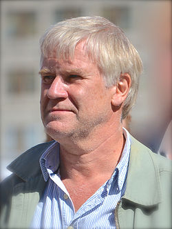 Jacob Nordenson på Sergels torg under Stockholms Kulturfestival 2013.