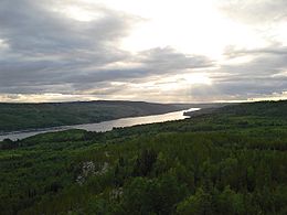 Lagranda lejpus Robēra Burasas ūdenskrātuves