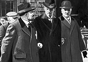 Lenin, Ture Nerman ve Carl Lindhagen, Stokholm 1917
