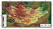 Miniatura Geografia Mongolii