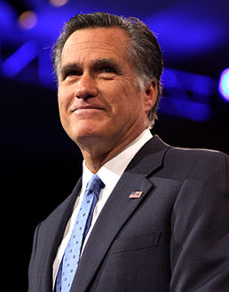 Former Massachusetts Governor and 2012 Republican Presidential nominee Mitt Romney تفصیل= مٹ رومنی مارچ 2013 میں واشنگٹن ڈی سی میں