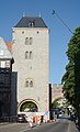September: Blick auf das frisch restaurierte Nicolaitor in Eisenach