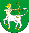 Coat of arms of Gmina Lutomiersk