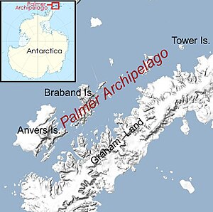 Острів Антверпен в архіпелазі Палмера