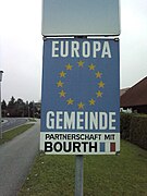 Panneau « Europa » à Kronstorf.