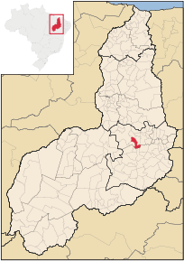 Poziția localității Santa Cruz do Piauí
