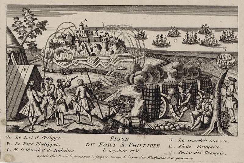 File:Prise du fort Saint Philippe a Minorque 1756.jpg