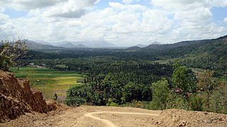 A view over Pucanganak village in western Trenggalek