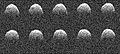 Goldstone radar images of asteroid Bennu