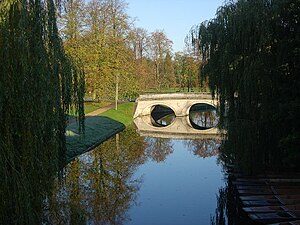 English: River Cam in Cambridge Looking toward...