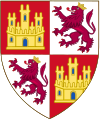 Escudo de armas de la Corona de Castilla entre 1281 y 1383.