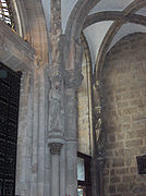 Pórtico de la Gloria de Santiago (vista hacia el exterior).