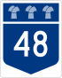 Highway 48 shield