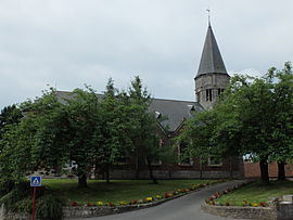 The church of Saudemont