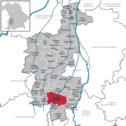 Schwabmünchen - Localizazion